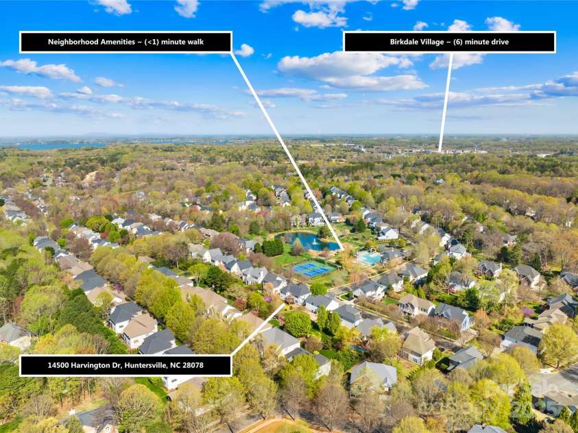14500 Harvington Drive, Huntersville, NC 28078.  MLS# CAR4218123, YatesRealty ID 13758. 