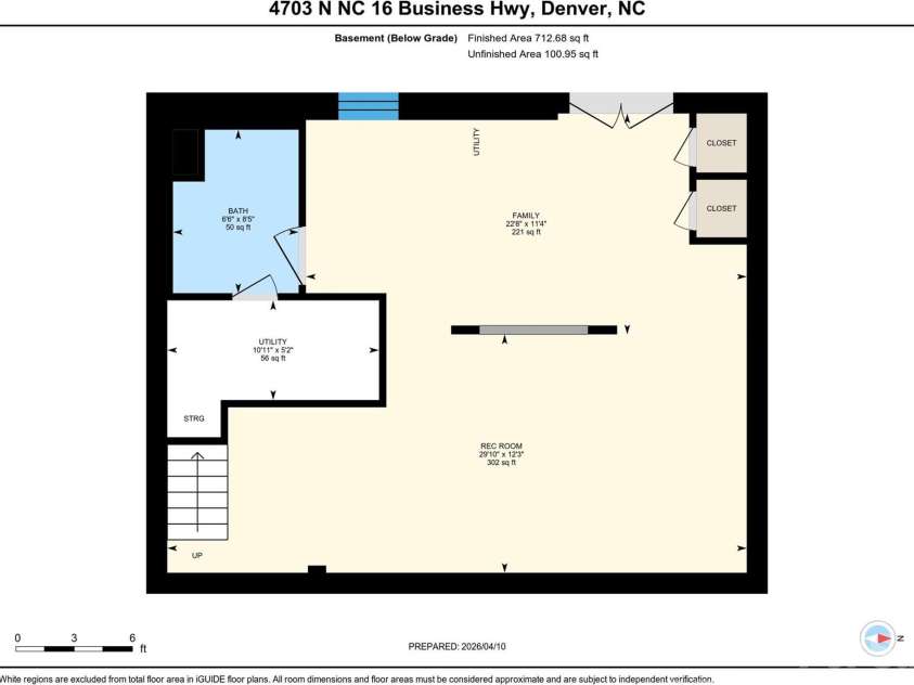 4703 Nc 16 Business Highway, Denver, NC 28037.  MLS# CAR4365461, YatesRealty ID 13759. Basement