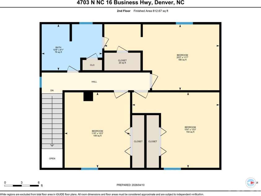 4703 Nc 16 Business Highway, Denver, NC 28037.  MLS# CAR4365461, YatesRealty ID 13759. Upper