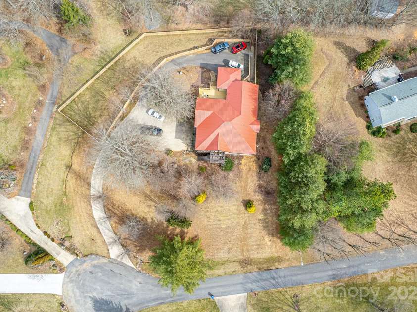5 Valley Drive, Weaverville, NC 28787.  MLS# CAR4227304, YatesRealty ID 1376. Aerial