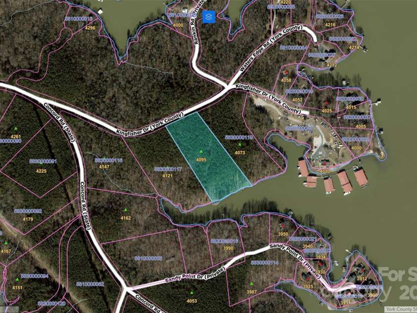 4095 Kingfisher Drive, York, SC 29745.  MLS# CAR4254591, YatesRealty ID 13760. Tax Map