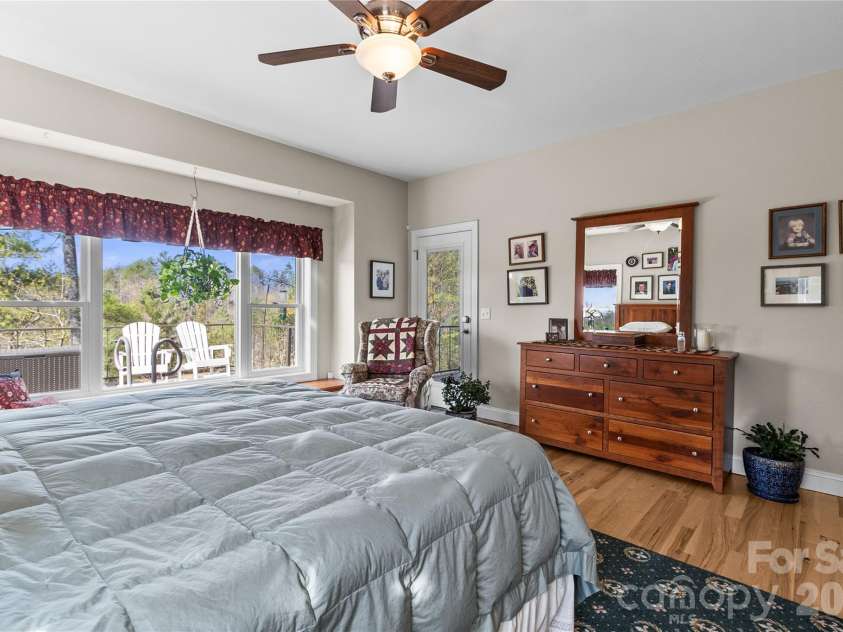 1103 River Ridge Way, Lenoir, NC 28645.  MLS# CAR4364618, YatesRealty ID 13770. Primary Bedroom with Views