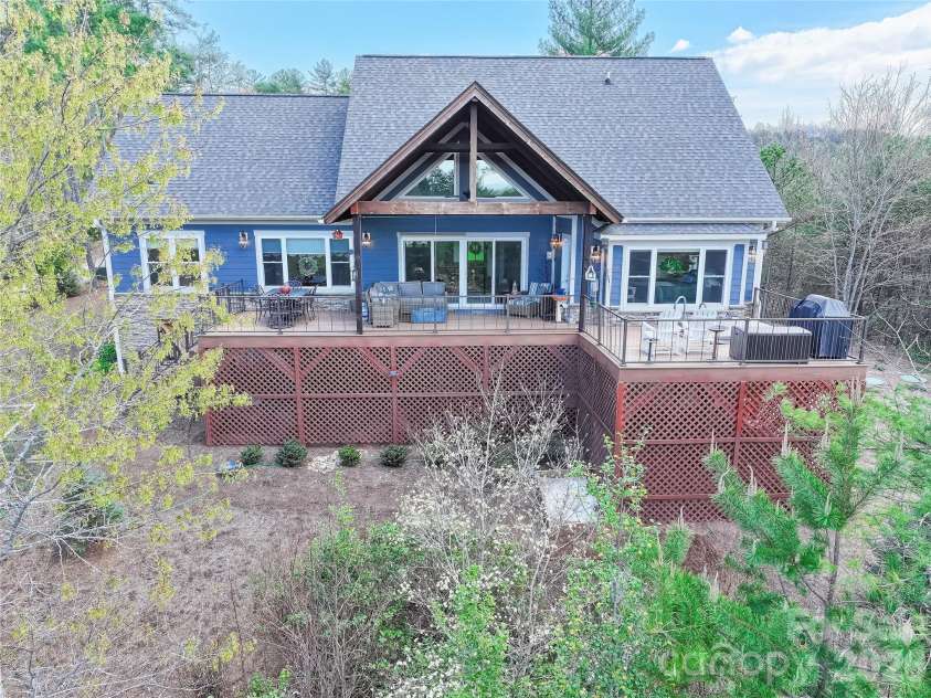 1103 River Ridge Way, Lenoir, NC 28645.  MLS# CAR4364618, YatesRealty ID 13770. Rear view