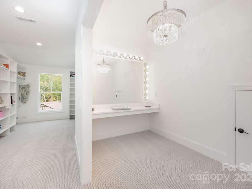 722 Clegg Farm Drive, York, SC 29745.  MLS# CAR4305468, YatesRealty ID 13777. 2 Story Primary Closet Vanity - Story 2