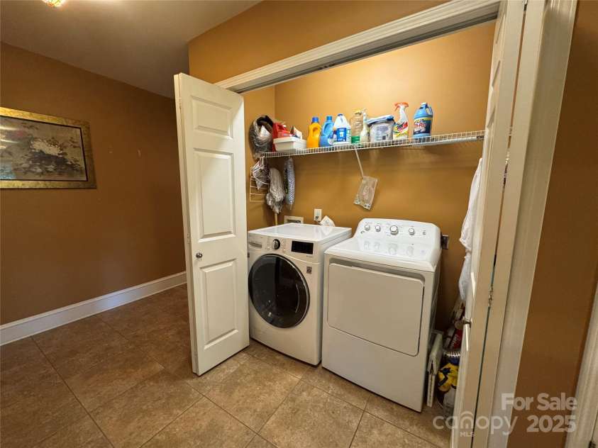 66 Arlington Avenue, Concord, NC 28025.  MLS# CAR4256759, YatesRealty ID 13780. Laundry closet