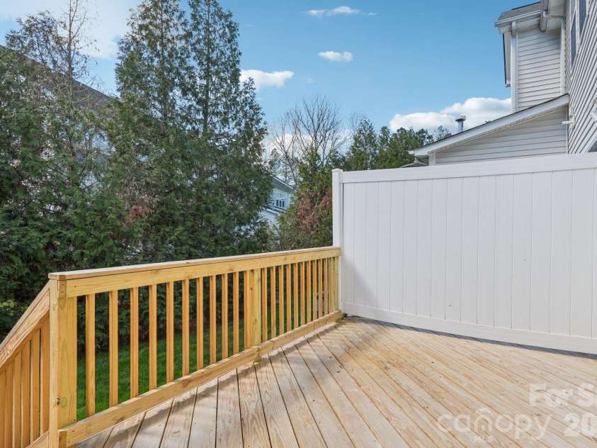 209 Township Drive, Fort Mill, SC 29715.  MLS# CAR4356520, YatesRealty ID 13788. Backyard deck