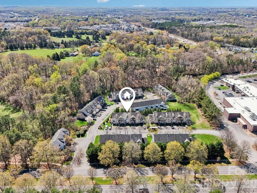 209 Township Drive, Fort Mill, SC 29715.  MLS# CAR4356520, YatesRealty ID 13788. Drone View