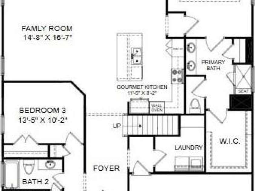 5107 Raging Creek Drive, Indian Trail, NC 28079.  MLS# CAR4259228, YatesRealty ID 13791. Main Level