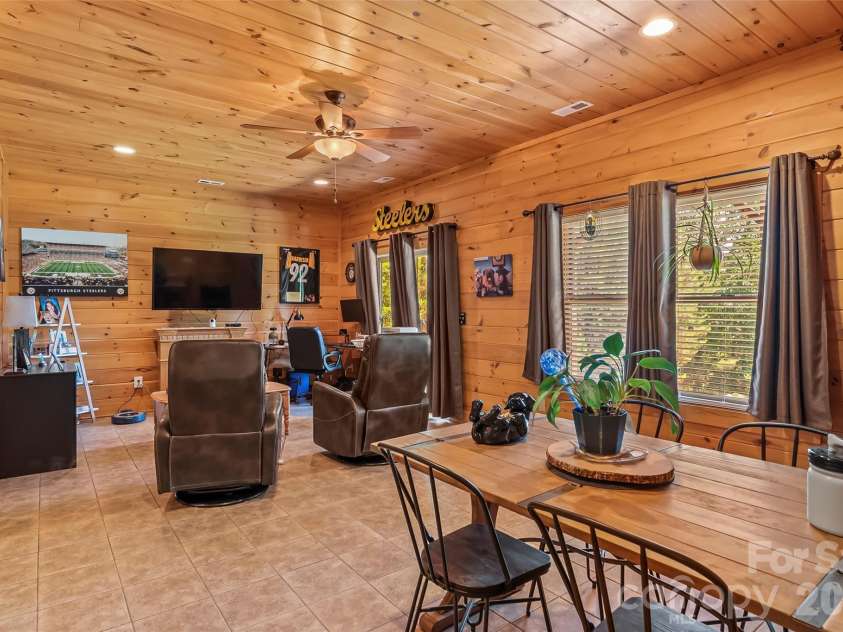 16 Saratoga Drive, Nebo, NC 28761.  MLS# CAR4338569, YatesRealty ID 13794. In-Law Suite Den