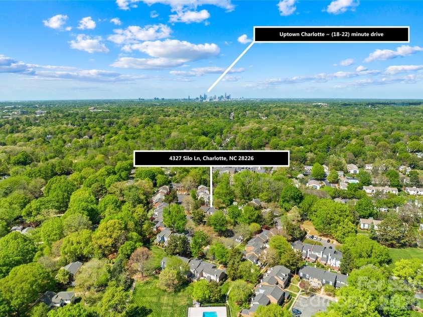 4327 Silo Lane, Charlotte, NC 28226.  MLS# CAR4361202, YatesRealty ID 13795. 