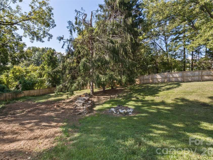 30 Valley Hill Drive, Canton, NC 28716.  MLS# CAR4364203, YatesRealty ID 13798. Back yard