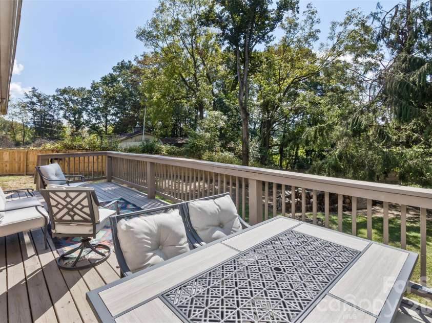30 Valley Hill Drive, Canton, NC 28716.  MLS# CAR4364203, YatesRealty ID 13798. Large back deck