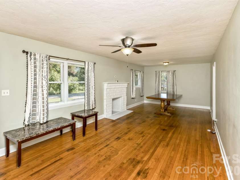 30 Valley Hill Drive, Canton, NC 28716.  MLS# CAR4364203, YatesRealty ID 13798. Living room