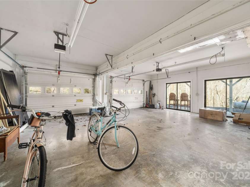158 Blackberry Lane, Maggie Valley, NC 28751.  MLS# CAR4242897, YatesRealty ID 138. Lower Level Garage