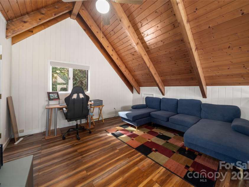 158 Blackberry Lane, Maggie Valley, NC 28751.  MLS# CAR4242897, YatesRealty ID 138. Upper Level Loft