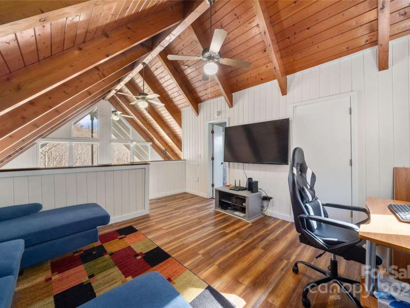 158 Blackberry Lane, Maggie Valley, NC 28751.  MLS# CAR4242897, YatesRealty ID 138. Upper Level Loft Another View