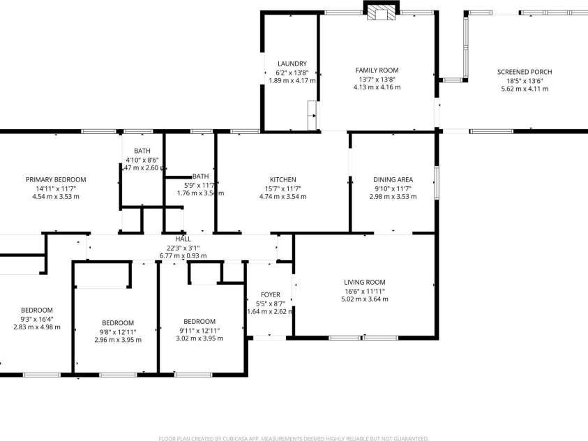 1406 Lakeview Drive, Monroe, NC 28112.  MLS# CAR4358225, YatesRealty ID 13800. Floor Plan