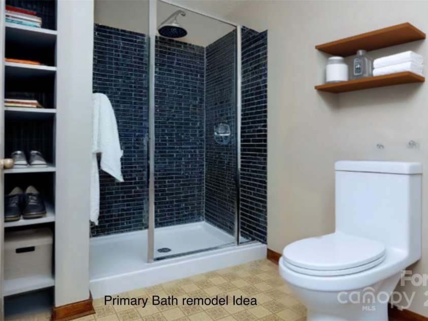 28 Fore Road, Asheville, NC 28806.  MLS# CAR4206820, YatesRealty ID 13803. Primary Bathroom remodel idea