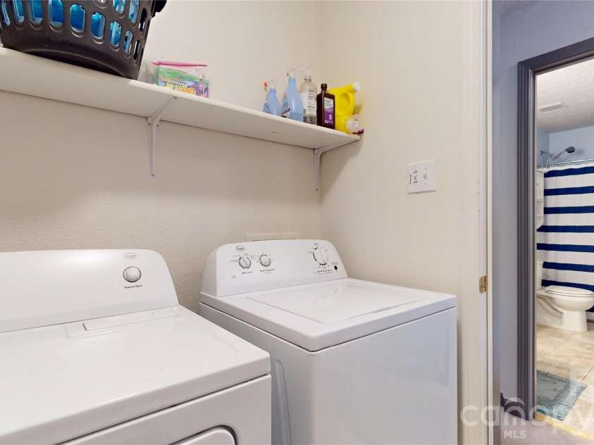 746 Ladino Lane, Clover, SC 29710.  MLS# CAR4346549, YatesRealty ID 13807. Laundry
