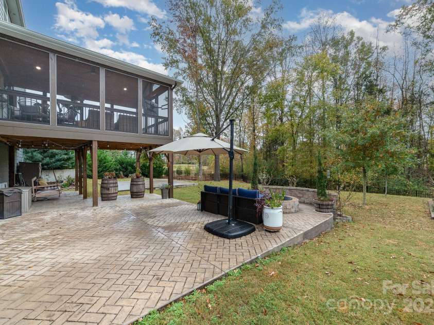 4660 Ardmore Lane, Harrisburg, NC 28075.  MLS# CAR4232846, YatesRealty ID 13811. Back side of house