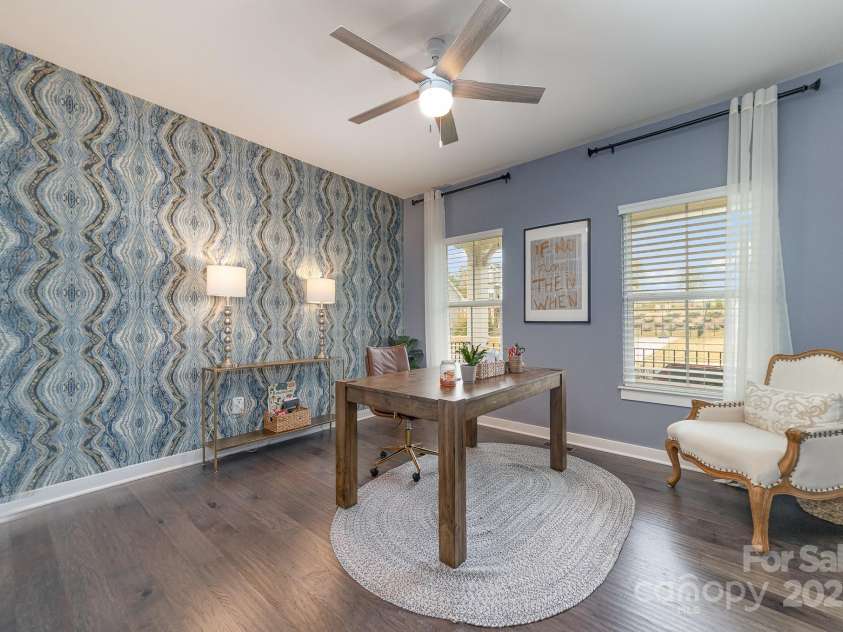 4660 Ardmore Lane, Harrisburg, NC 28075.  MLS# CAR4232846, YatesRealty ID 13811. Bedroom/office on main floor