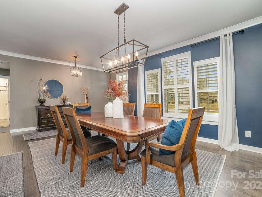4660 Ardmore Lane, Harrisburg, NC 28075.  MLS# CAR4232846, YatesRealty ID 13811. Dining room