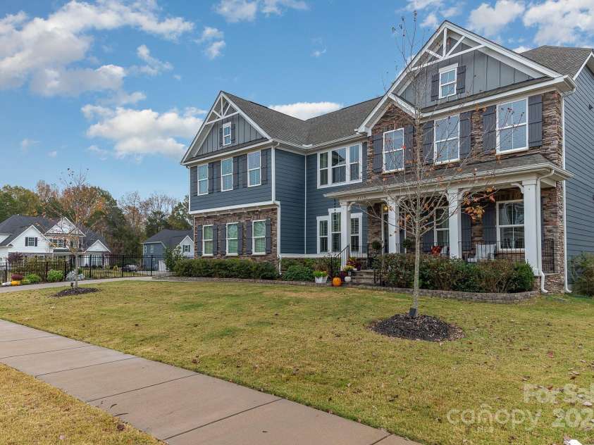 4660 Ardmore Lane, Harrisburg, NC 28075.  MLS# CAR4232846, YatesRealty ID 13811. Front/side view