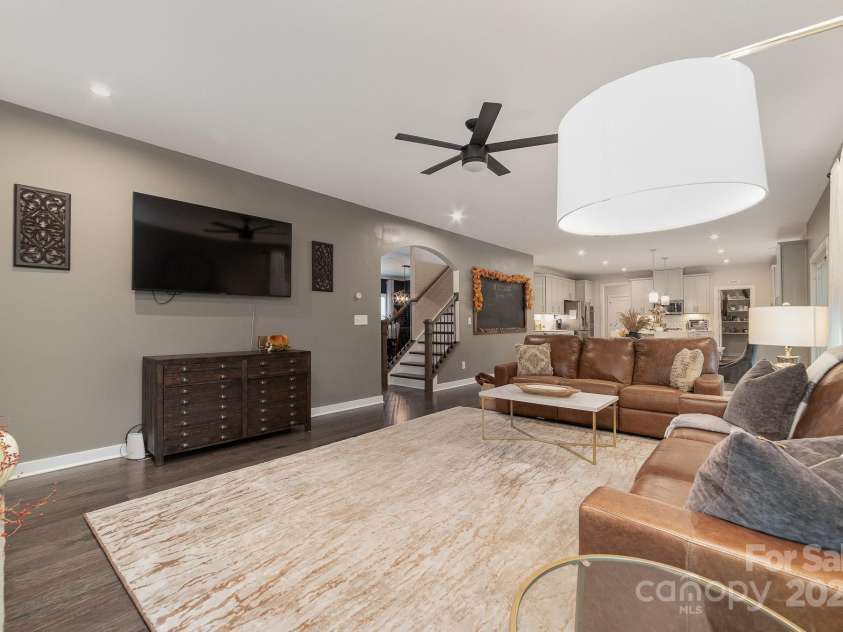 4660 Ardmore Lane, Harrisburg, NC 28075.  MLS# CAR4232846, YatesRealty ID 13811. Living room