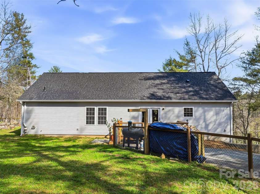 150 White Pine Drive, Fletcher, NC 28732.  MLS# CAR4365565, YatesRealty ID 13816. Fenced back yard!