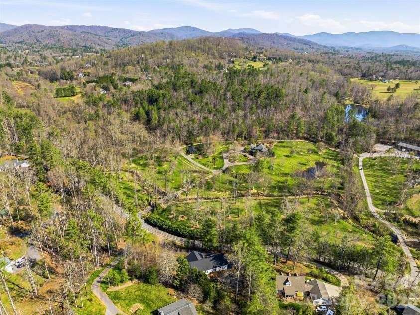 150 White Pine Drive, Fletcher, NC 28732.  MLS# CAR4365565, YatesRealty ID 13816. The gorgeous setting!