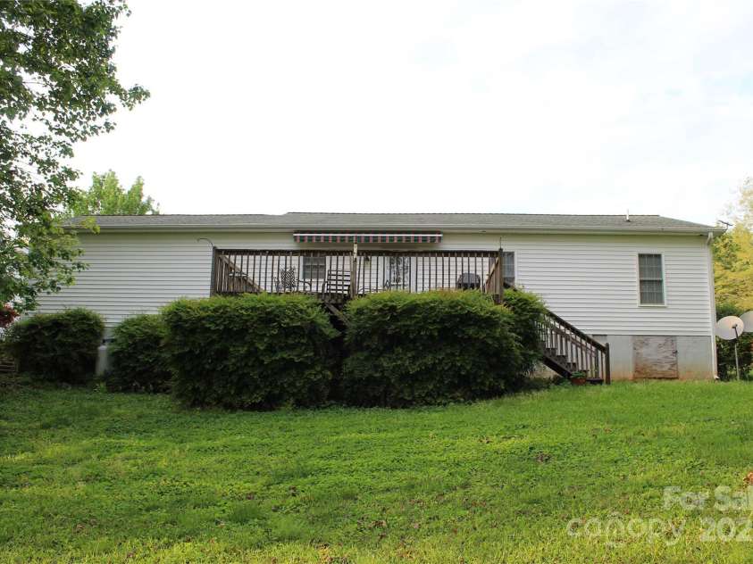 108 Carolina Paradise Road, Rutherfordton, NC 28139.  MLS# CAR4250967, YatesRealty ID 13837. Back of home