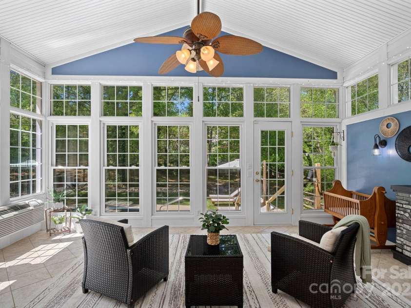 181 Glynwater Drive, Mooresville, NC 28117.  MLS# CAR4243955, YatesRealty ID 13839. Sunroom