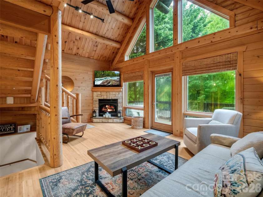 105 Sunset Cove Road, Lake Lure, NC 28746.  MLS# CAR4372362, YatesRealty ID 13840. 