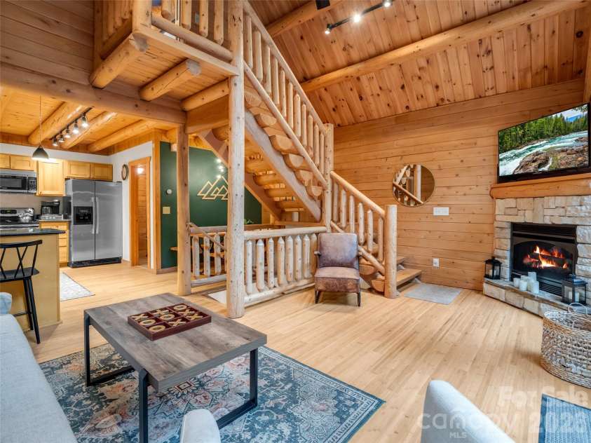 105 Sunset Cove Road, Lake Lure, NC 28746.  MLS# CAR4372362, YatesRealty ID 13840. 