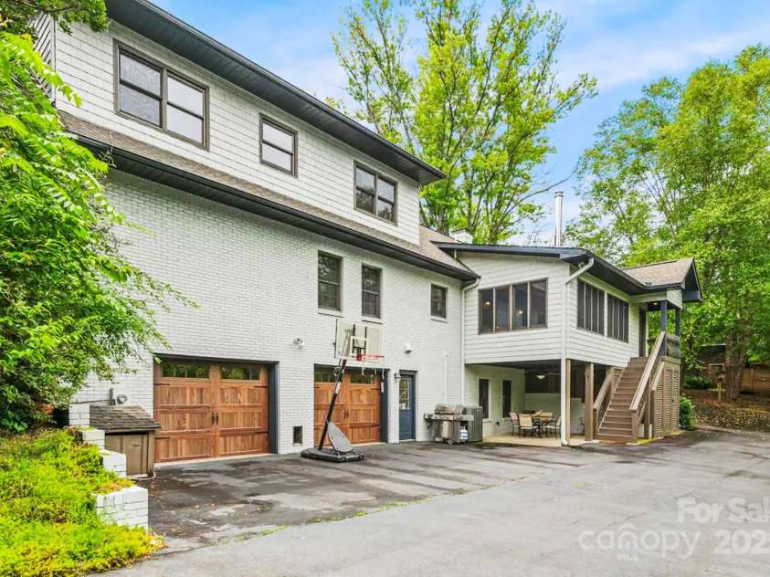 1236 Upper Brush Creek Road, Fairview, NC 28730.  MLS# CAR4233787, YatesRealty ID 13847. Back load garage