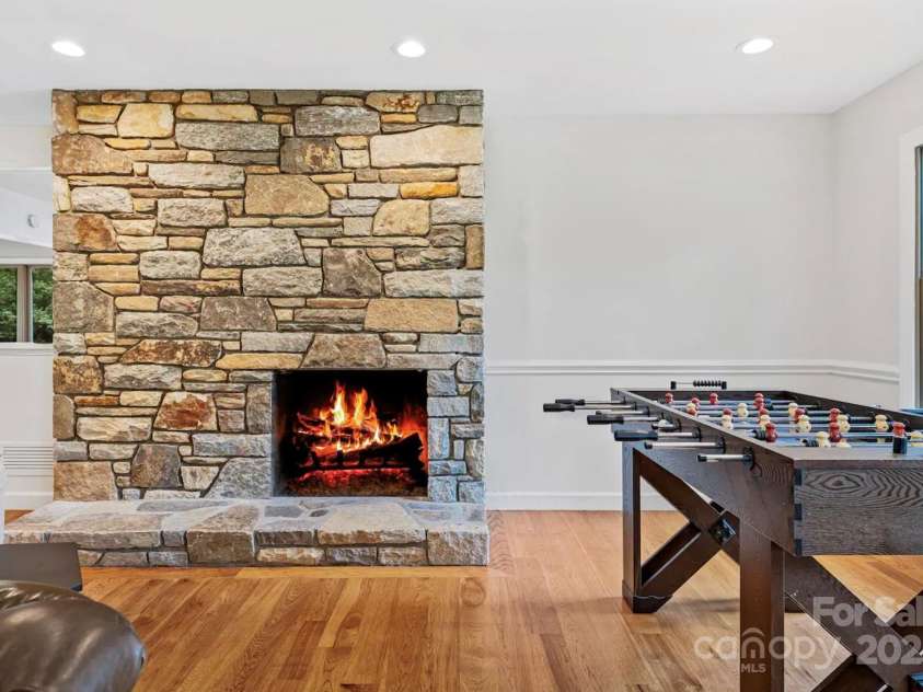 1236 Upper Brush Creek Road, Fairview, NC 28730.  MLS# CAR4233787, YatesRealty ID 13847. Main level den