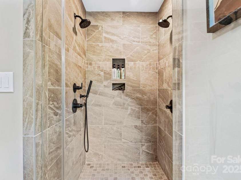 1236 Upper Brush Creek Road, Fairview, NC 28730.  MLS# CAR4233787, YatesRealty ID 13847. Primary bathroom