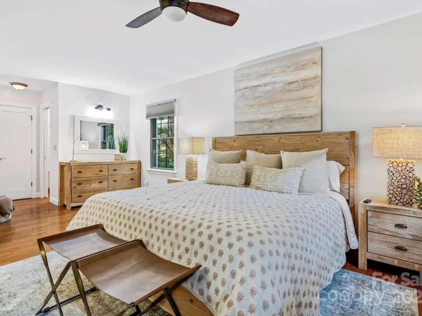 1236 Upper Brush Creek Road, Fairview, NC 28730.  MLS# CAR4233787, YatesRealty ID 13847. Primary bedroom