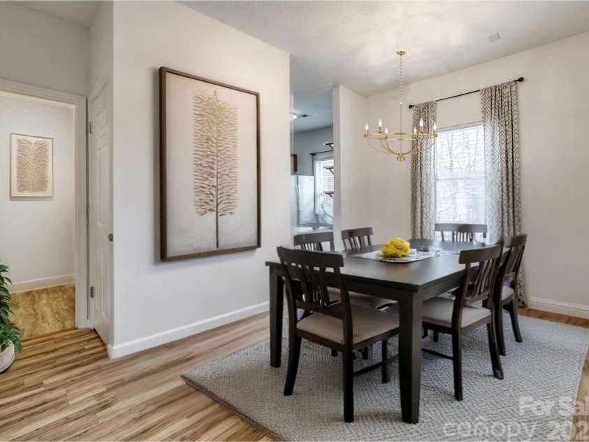 11426 Savannah Creek Drive, Charlotte, NC 28273.  MLS# CAR4222519, YatesRealty ID 13849. Dining Room: Virtually staged