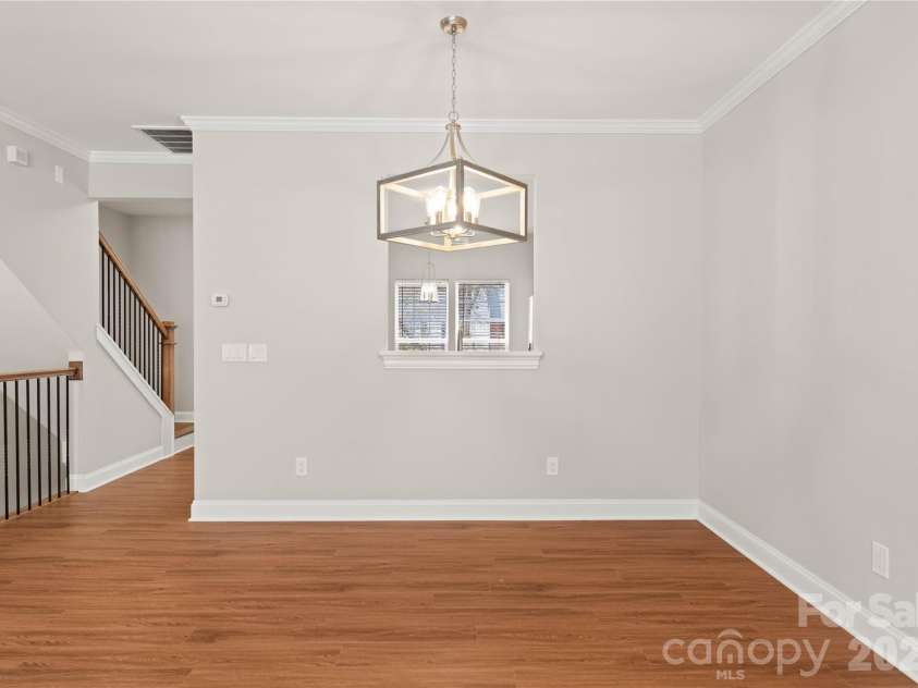 12819 Bullock Greenway Boulevard, Charlotte, NC 28277.  MLS# CAR4357908, YatesRealty ID 13849. Dining area.
