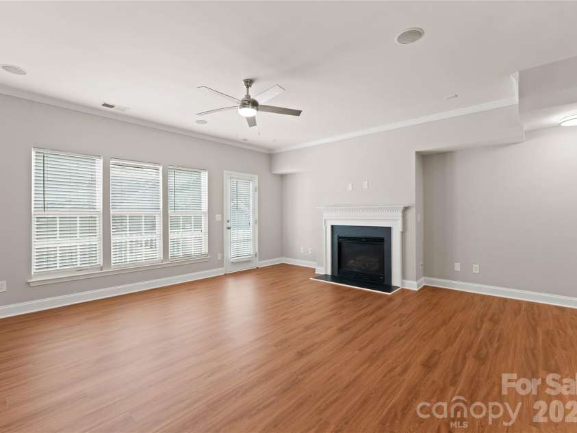 12819 Bullock Greenway Boulevard, Charlotte, NC 28277.  MLS# CAR4357908, YatesRealty ID 13849. Rear door access to large back deck.