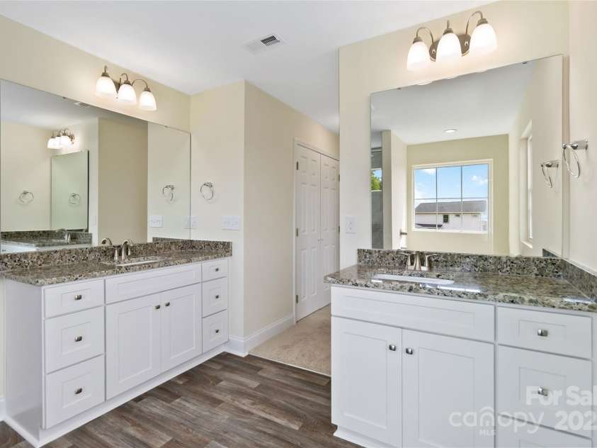 1034 Heath Helms Road, Monroe, NC 28110.  MLS# CAR4310413, YatesRealty ID 1386. Double Vanity 