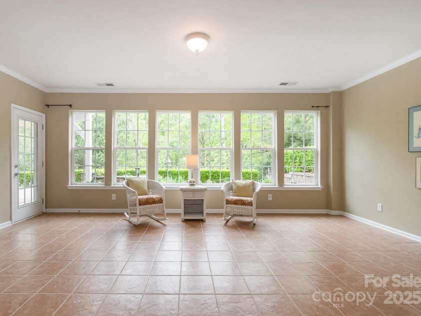 10432 Bethpage Drive, Indian Land, SC 29707.  MLS# CAR4235926, YatesRealty ID 13863. Basement Sunroom