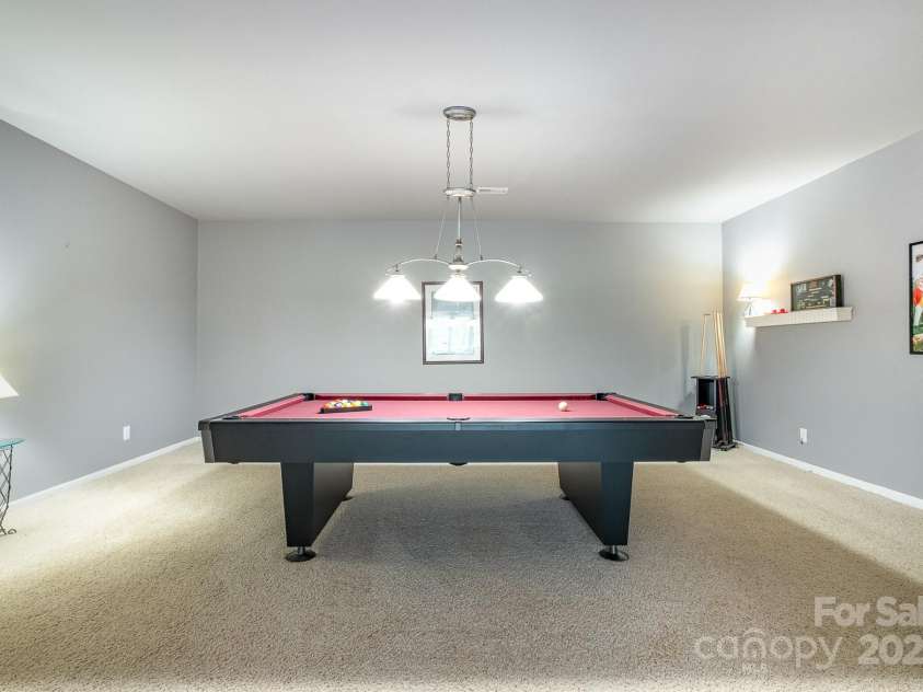 10432 Bethpage Drive, Indian Land, SC 29707.  MLS# CAR4235926, YatesRealty ID 13863. Billiards Room - Pool table conveys!