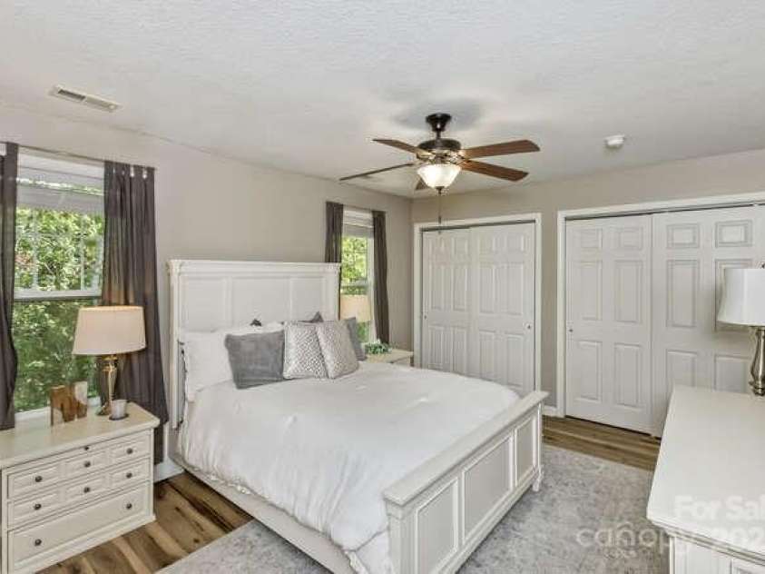 43 Sunny Meadows Boulevard, Arden, NC 28704.  MLS# CAR4249909, YatesRealty ID 13867. Double closets. Fresh gray paint.