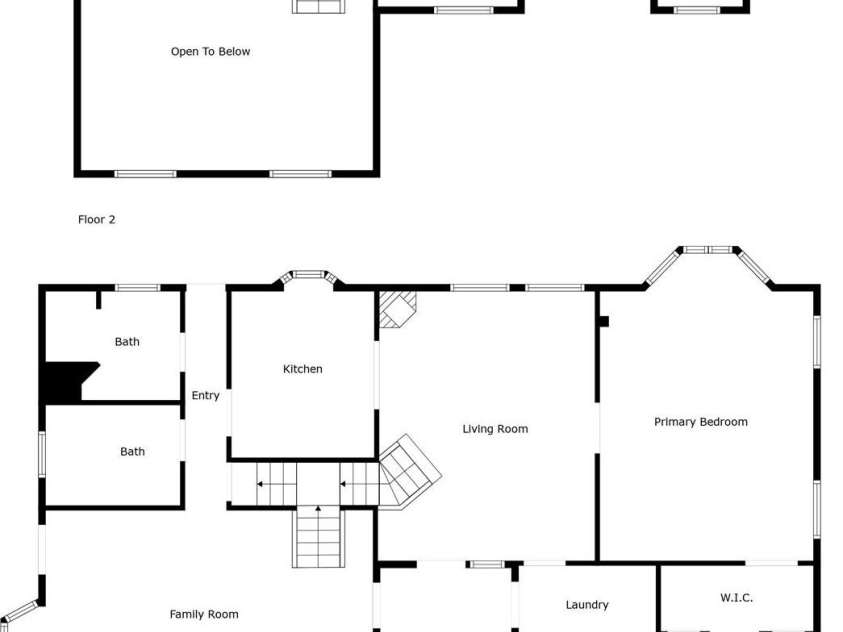 214 Hubert Mccall Road, Balsam Grove, NC 28708.  MLS# CAR4256871, YatesRealty ID 13872. Floor Plan 6
