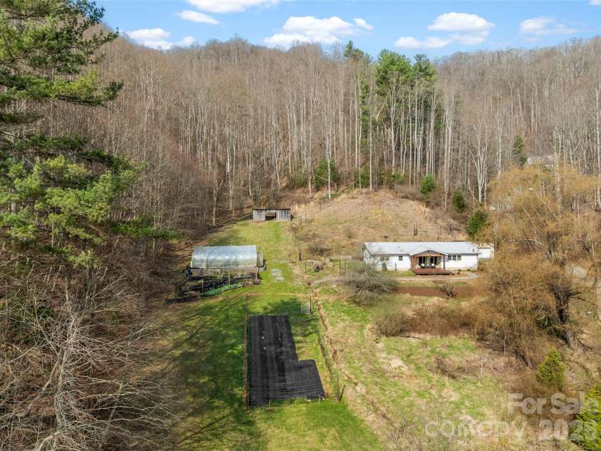 1105 Griffin Branch Road, Marshall, NC 28753.  MLS# CAR4363034, YatesRealty ID 13888. Functional homestead 