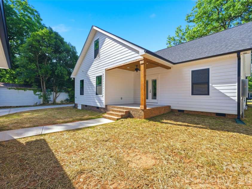 356 Main Street, McAdenville, NC 28101.  MLS# CAR4315707, YatesRealty ID 1389. Indoor/outdoor living made easy with French doors leading to the back porch and expansive backyard