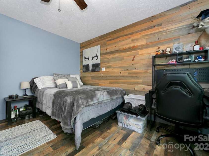 544 Jeter Mountain Road, Penrose, NC 28766.  MLS# CAR4251034, YatesRealty ID 13890. Bedroom 1