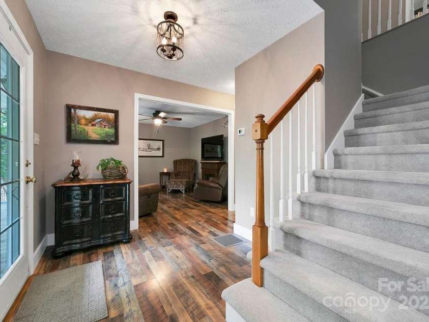 544 Jeter Mountain Road, Penrose, NC 28766.  MLS# CAR4251034, YatesRealty ID 13890. Let's Go Upstairs